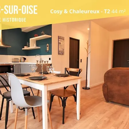 La Loge Du Montcel - T2 -1er Etage * Auvers-sur-Oise
